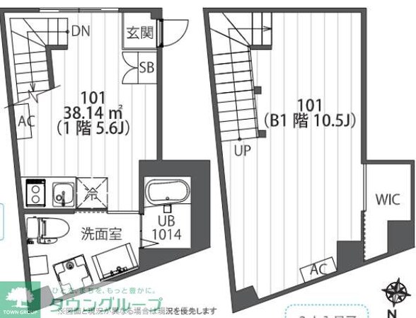 パークサイド戸越公園の物件間取画像